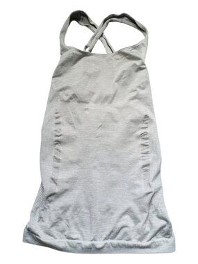 BLANQI Grey Sport Support Maternity Crossback Tank Size Medium